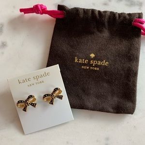 Kate Spade bow stud earrings